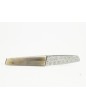 Couteau droit lame Damas , Marlin et Ecaille