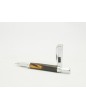 Stylo Roller Ecaille et chrome