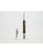 Stylo plume Ecaille et chrome bouchon aimanté