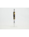 Stylo bille Ecaille et chrome