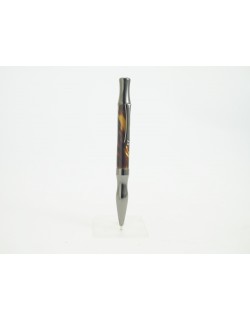 Stylo Bille Ecaille et chrome Gris RESERVE