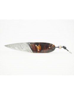 Petite lame damas  Carapace de Tortue