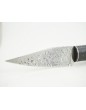 Couteau Droit lame Damas Ebene